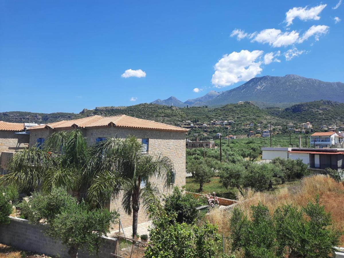 Athina Apartments Stoupa Bagian luar foto